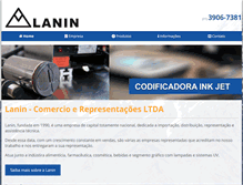 Tablet Screenshot of lanin.com.br